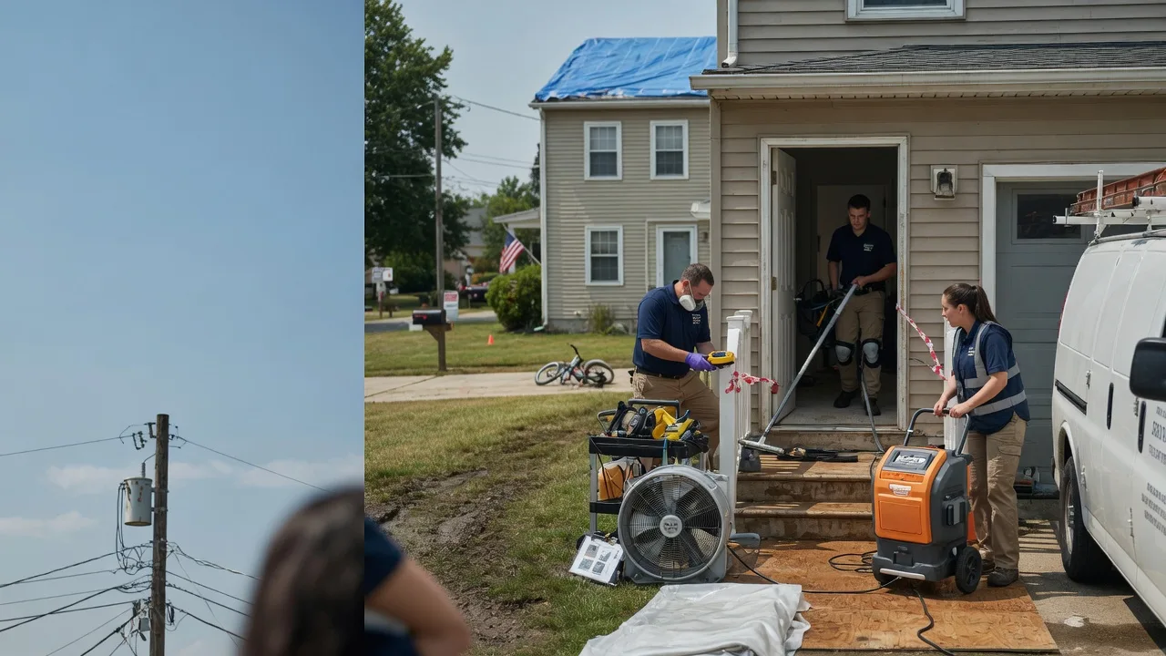 Water Damage Repair in Benton, IL near me